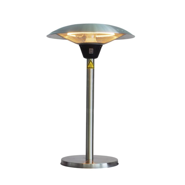 HORTUS Terrassvärmarbord modell 900/1200/2100 W, HA, silver.