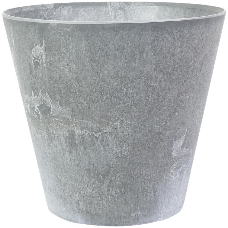 Claire ruukku art stone - Grey Ø27 x K24