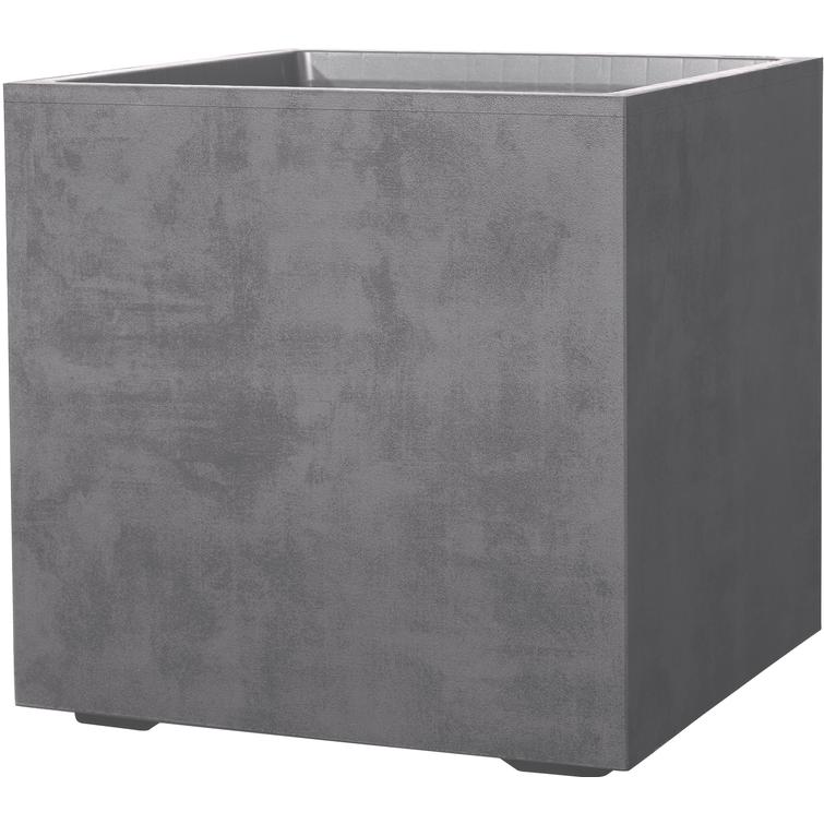 Millennium suorakaiteen muotoinen kukkalaatikko - Antracite P25 x L25 x K25