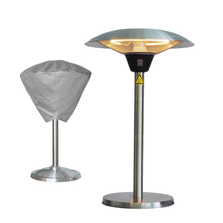 HORTUS Terrassvärmarbord modell 900/1200/2100 W, HA, silver.