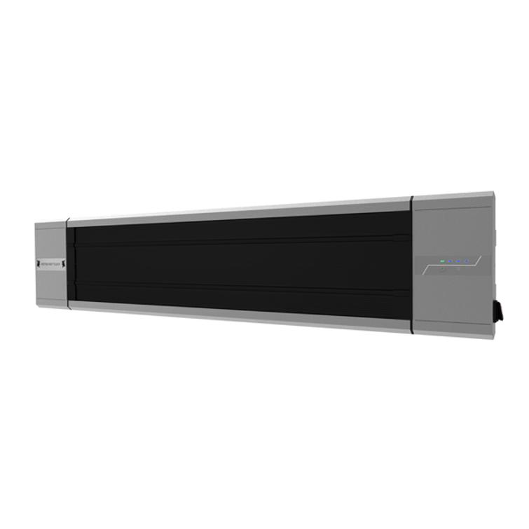 HORTUS Terassilämmitin paneelimalli 900/1800 W, 120 cm, hopea