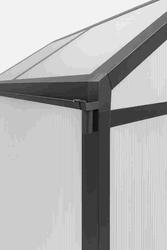 Greenhouse Green Land, aluminum frame 2.3 m&sup2; black.