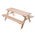Children's table/bench set, material 20 mm larch