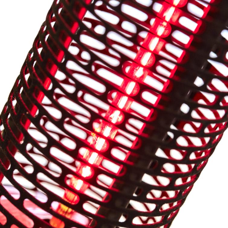 HORTUS Terassil&auml;mmitin p&ouml;yd&auml;n alle 1200 W, GT, hopea. Toimitus alk. 4.10.