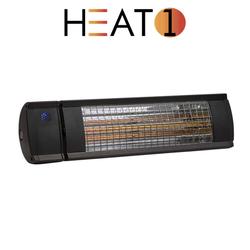 Terassilämmitin Heat1 Eco High-line  2000W  musta, 212-315. Säädettävä.