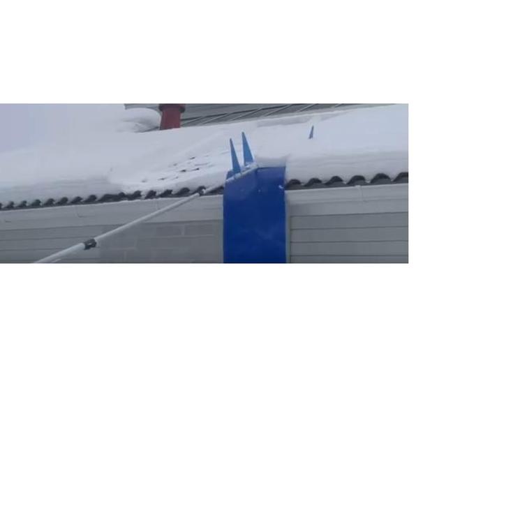 Kattohai aurinkopaneelin puhdistusharja, lisävaruste kattohai lumenpudottimeen -800mm