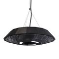 HORTUS Patio heater 211-315 hanging 2000 W, GT, Ø45cm, black.