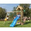 Jungle Gym Totem play tower, swing module and slide
