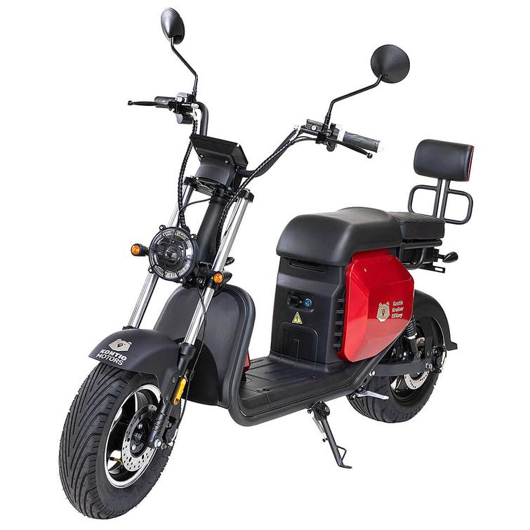 Kontio Kruiser Tiffany Metallic Red with 1.2 kWh battery