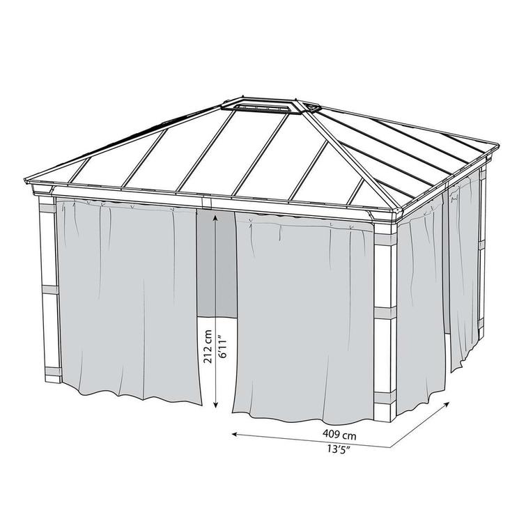 PALRAM Canopia Dallas 4300 Verhosetti