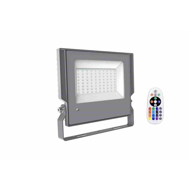 LED-strålkastare 50W RGB, justerbar