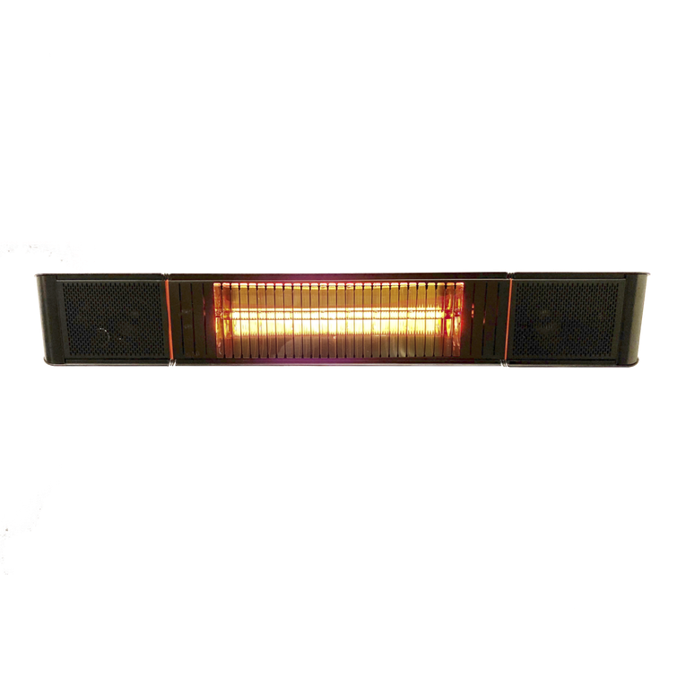 Terassilämmitin HEAT1 ECO High-line 2000W, Bluetooth sovellus ja -kaiuttimet.