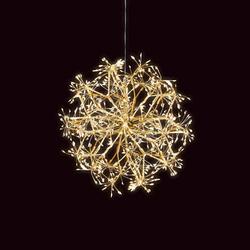 Valopallo Ø40 cm, 480 LED-valoa, kulta – NORDIC WINTER