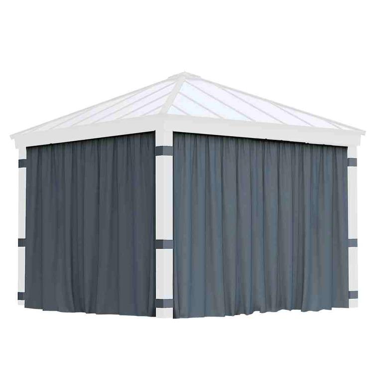 Verhosetti, 4 verhoa, sopii 4,2 x 4,2 m Dallas -paviljonkiin