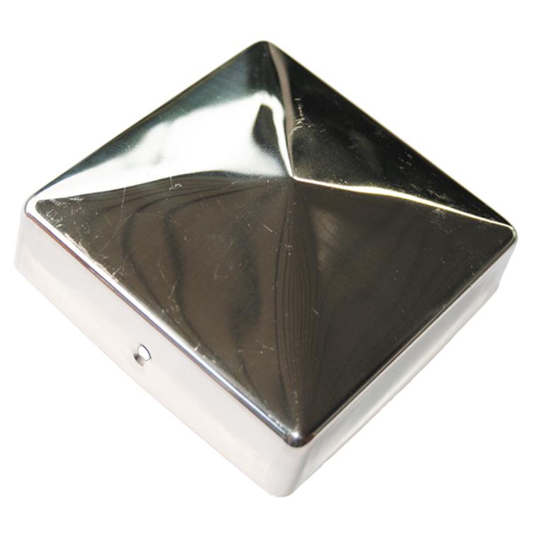 5kpl Tolpanhattu, ruostumaton, 91 x 91 mm