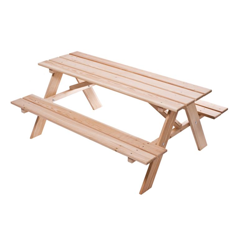 Children's table/bench set, material 20 mm larch
