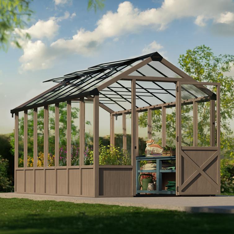 Kasvihuone setripuu Natura 12 m2 Palram - Canopia