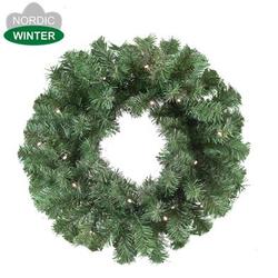 Joulukranssi &Oslash;45 cm LED -valoilla