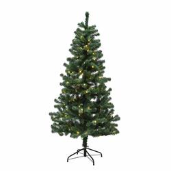 Joulukuusi PVC "ALEX" 140X74 cm, valoilla. NORDIC WINTER. Nopea toimitus 2pv.