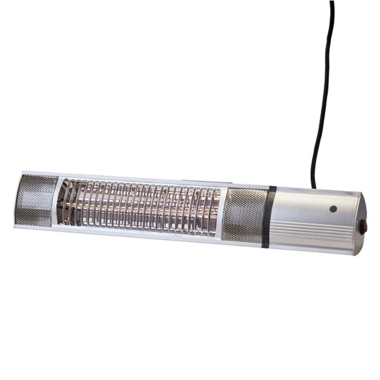 HORTUS Patio heater wall model 500/1000/1500 W, GT, 51 cm, with remote control.