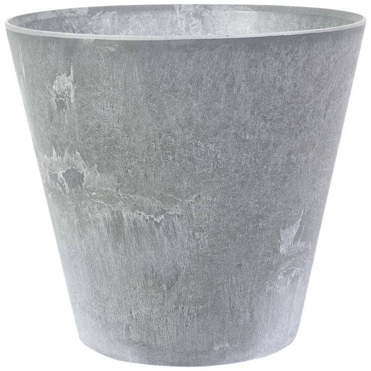 Claire ruukku art stone - Grey Ø37 x K34