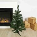 Christmas tree PVC "ALF", 80X46 cm without lights. Plastic base. NORDIC WINTER