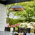 HORTUS Patio heater 211-315 hanging 2000 W, GT, Ø45cm, black.