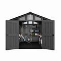 Pihavarasto Stronghold 10 x 8 (3x2,5m), harmaa, Keter