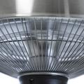 HORTUS Terassilämmitin ripustettava 600/1500 W, HA, Ø42 cm, hopea.
