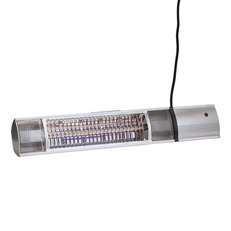 HORTUS Patio heater wall model 500/1000/1500 W, GT, 51 cm, with remote control.