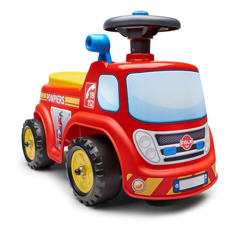 Fire truck FALK. Kick truck for 1-3 years old.