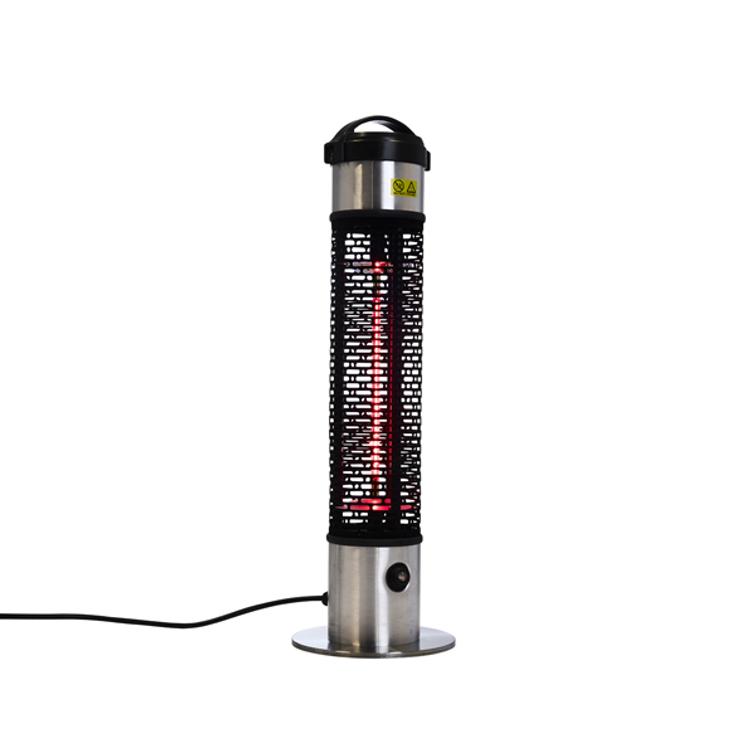 HORTUS Terassil&auml;mmitin p&ouml;yd&auml;n alle 1200 W, GT, hopea. Toimitus alk. 4.10.