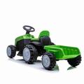 Sähkötraktori peräkärryllä, 1 x 7,4V moottori NORDIC PLAY