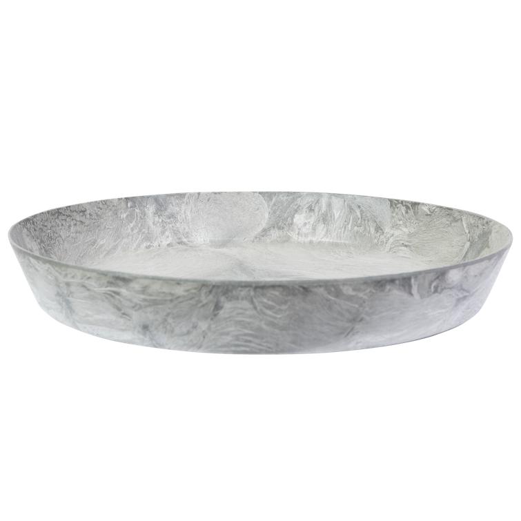 Claire aluslautanen art stone - Grey Ø30 x K4