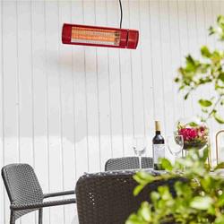 Terassil&auml;mmitin ECO high-line 2000W, punainen HEAT1