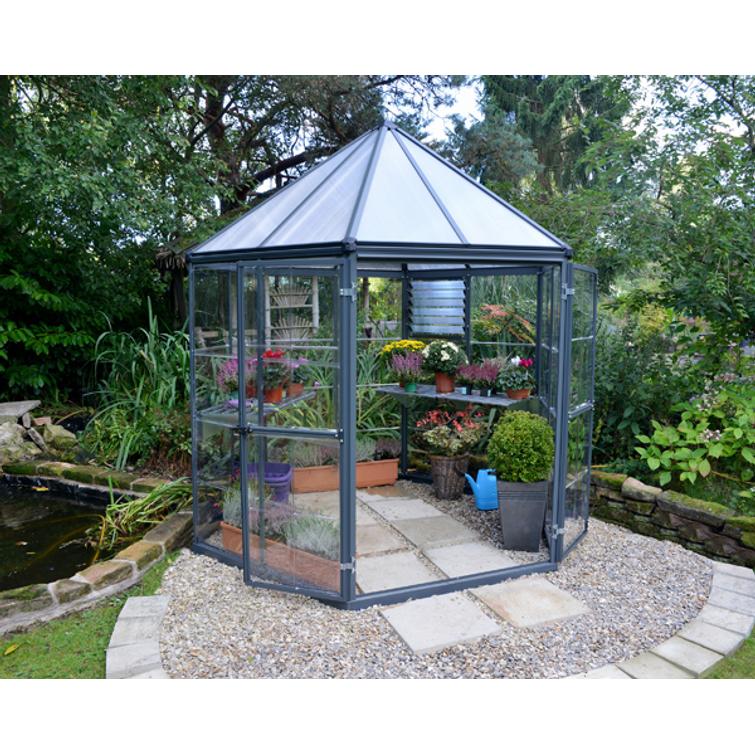 PALRAM Canopia Oasis hexagonal greenhouse 4 m2