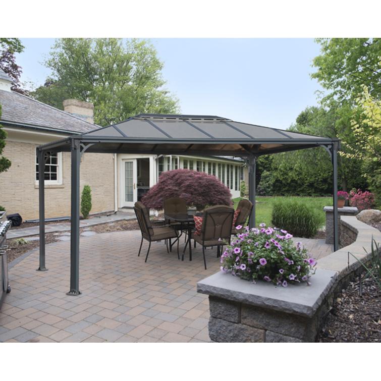 PALRAM Canopia Martinique garden pavilion 3600, anthracite