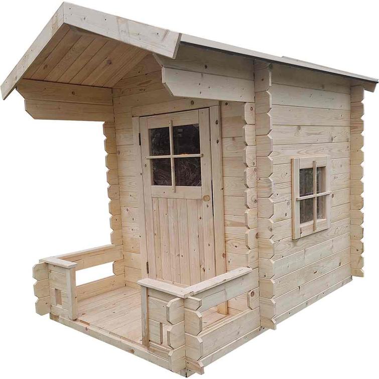 Olivia lekhage, obehandlat trä