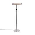HORTUS Terassil&auml;mmitin lattiamalli 1000/2000 W, GT, hopea.