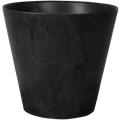 Claire ruukku art stone - Black Ø27 X K24