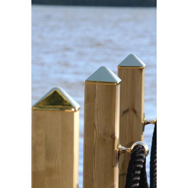 Tolpanhattu PYRA 78, messinki, 4 kpl pakkaus