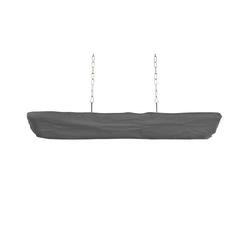 HORTUS Terassilämmitin paneelimalli 900/1800 W, 120 cm, hopea