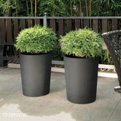 Millennium pyöreä ruukku - Antracite Ø43.5 x K53.5