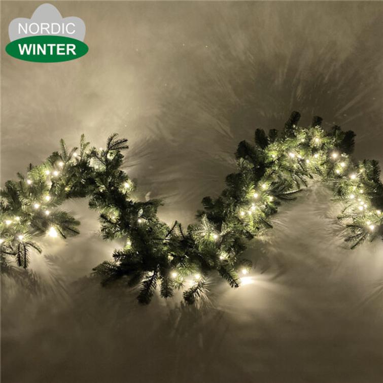 Jouluk&ouml;ynn&ouml;s valoilla, 270 cm, voidaan sarjakytke&auml;