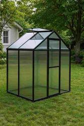 Greenhouse Green Land, aluminum frame 2.3 m&sup2; black.
