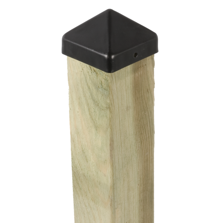 5kpl Tolpanhattu, musta, 101 x 101 mm