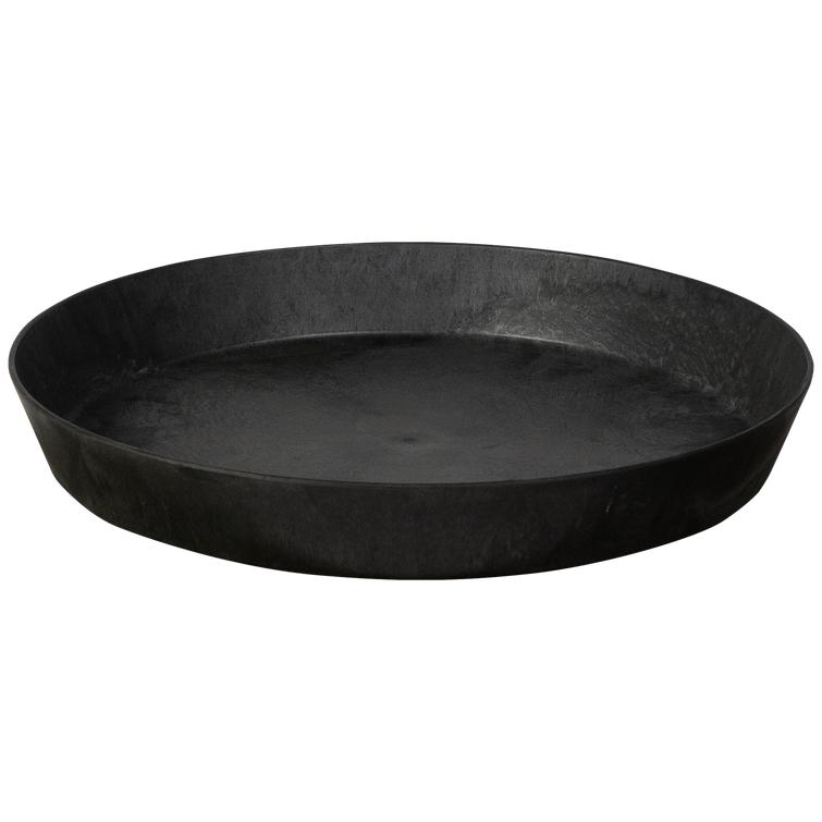 Claire aluslautanen art stone - Black Ø22 x K3