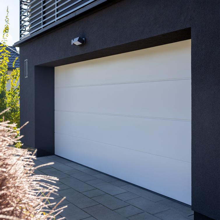 Autotallinovi 300 x 212 cm ilman moottoria, valkoinen NORDIC HOME