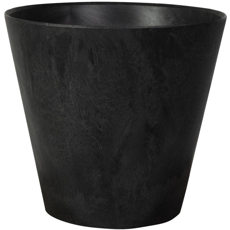 Claire ruukku art stone - Black Ø22 X K20