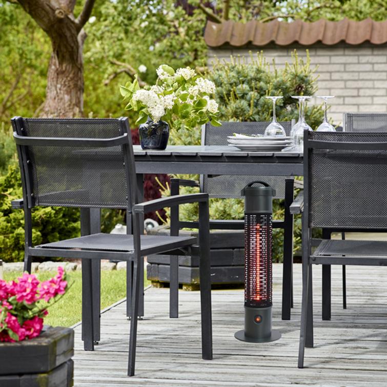 HORTUS Patio heater under the table 1200 W, GT, black Delivery from 13.10.